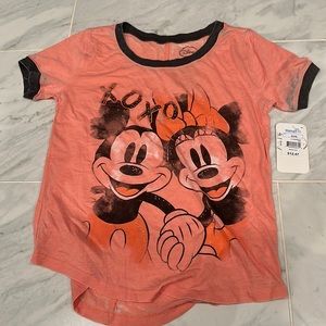 Mickey and Minnie graphic t-shirt. New with tag
